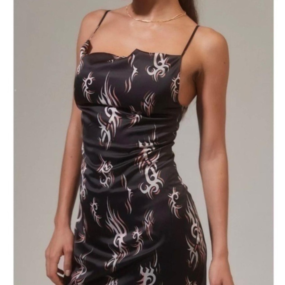 NWT Urban Outfitters Mallory Cowl Slip Mini Dress. Size S